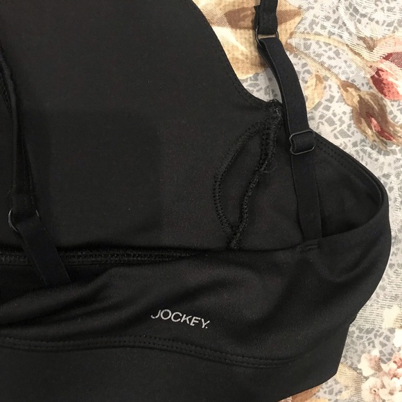 Jockey Intimates & Sleepwear Jockey Sports Athletic Black Bra S